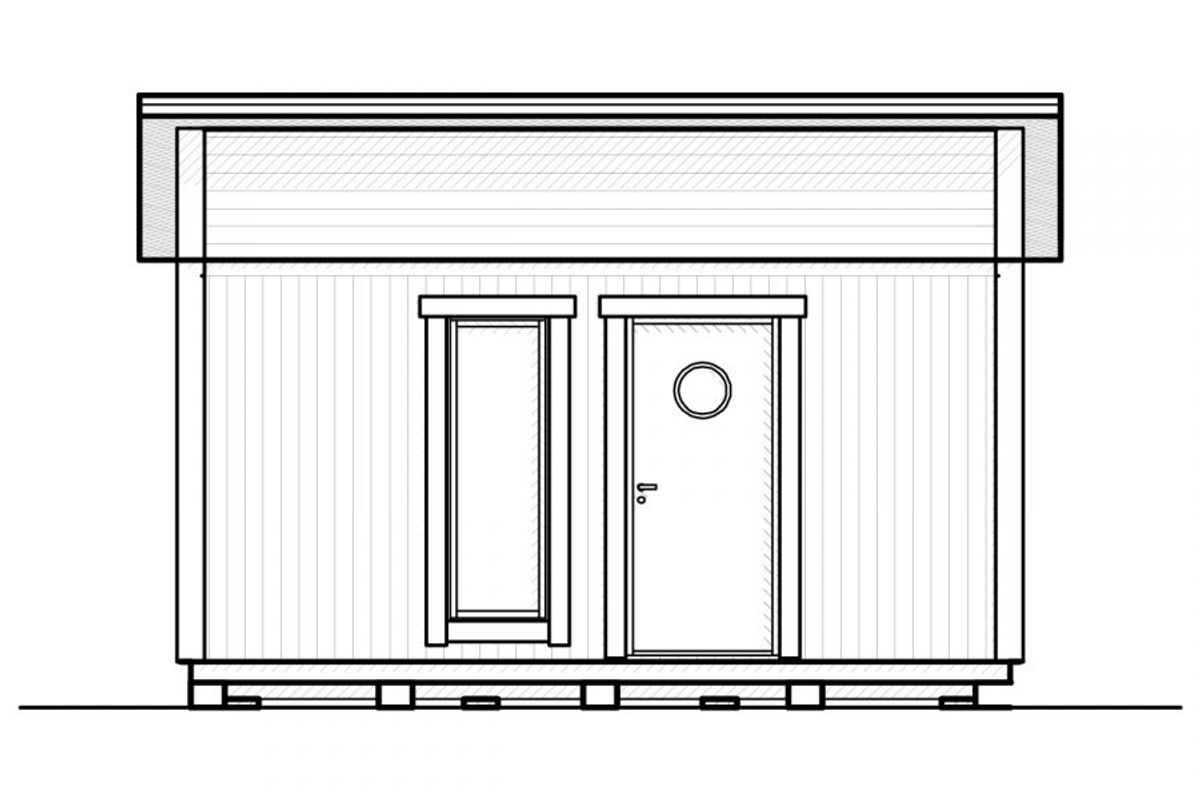 Attefallshus Njuta Funkis 20-1