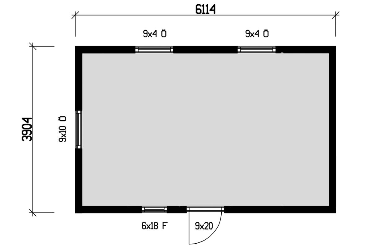 Attefallshus Njuta Funkis 25-1