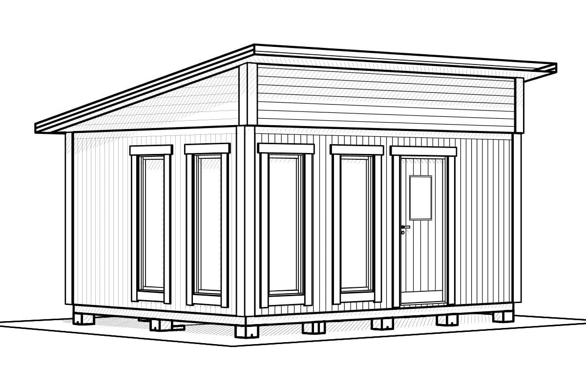 Atterfallshus Njuta Funkis 20-4