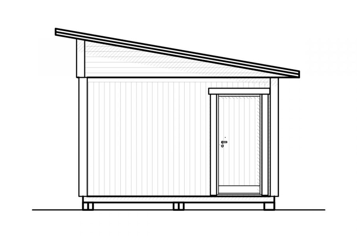 Attefallshus Njuta Funkis 20-2
