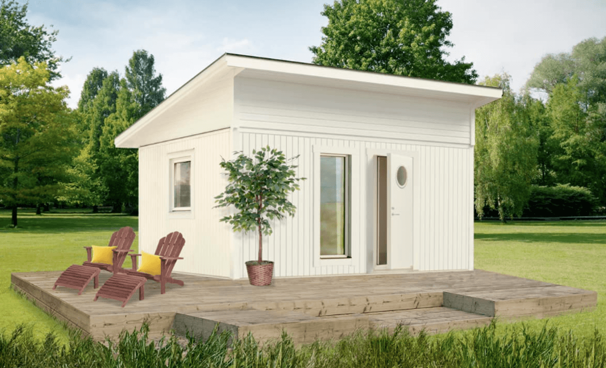 Attefallshus Njuta Funkis 20-1